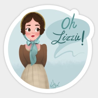 Oh Lizzie! Sticker